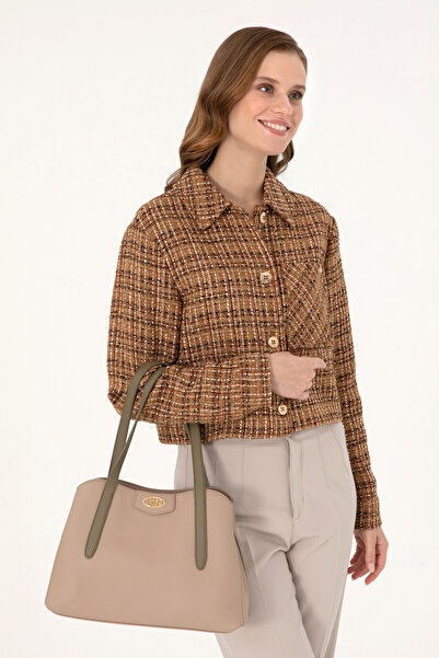 U.S. Polo Assn. Women's Beige Shoulder Bag 50300346-Vr011