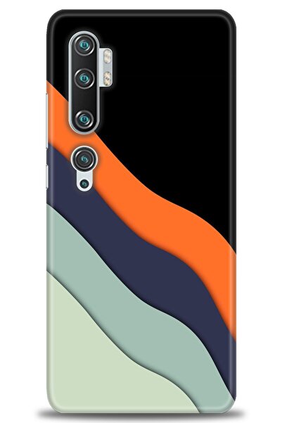 MRCİLETİSİM Xiaomi Mi Note 10 Pro Kılıf HD Baskılı Kılıf - Siyah