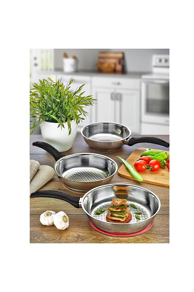 gülsan Jasmin 3 Piece Pan Set