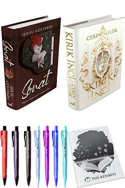 İndigo Kitap Sonat Ciltli ve Kırık İnci Ciltli + Hediyeli