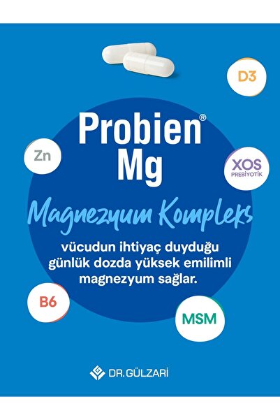Probien Probien Mg Magnezyum Kompleks 60 Kapsül