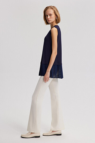 Touché Privé Lined Pleated Tunic