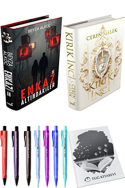 İndigo Kitap Enkaz Altındakiler 2 Ciltli ve Kırık İnci Ciltli + Hediyeli