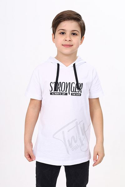 Toontoy Boys Strenger Always Printed T-Shirt