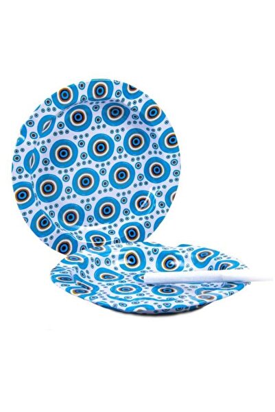 GRANDSTORE منفضة سجائر معدنية مزخرفة ملونة ومفيدة جدًا