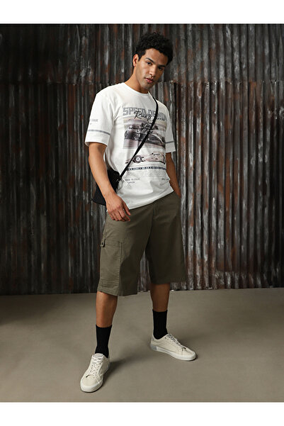 High Star By Styli Graphic Print Cotton Relaxed Fit T-Shirt