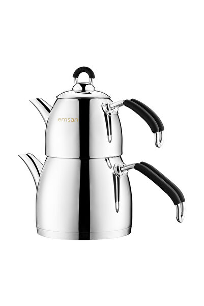 Emsan Mina Maxi Çaydanlık Takımı Siyah