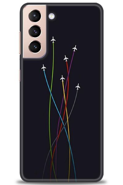 MRCİLETİSİM Vivo V30 Lite Case Hd Printed Case - Airplanes