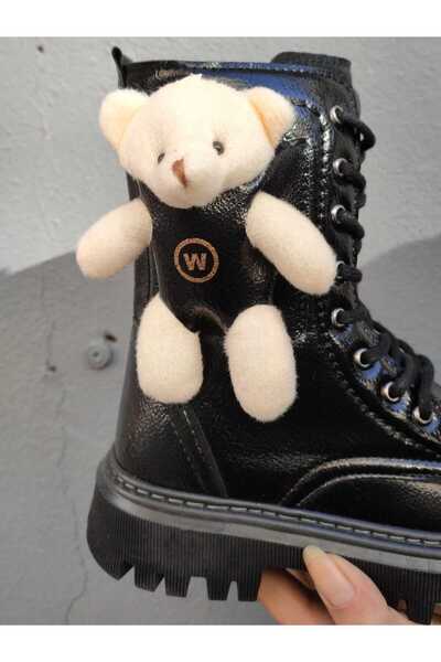 Neco Ayıcık Figürlü Çocuk Postal, Kaymaz Taban, Suya Ve Soğuğa Dayanıklı Dış Cilt Malzeme