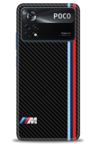 MRCİLETİSİM Xiaomi Poco X4 Pro 5G Kılıf HD Baskılı Kılıf - BMW