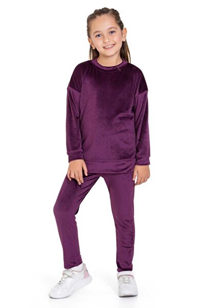 My Kids Wear Βελούδινο Basic μονόχρωμο παιδικό σετ