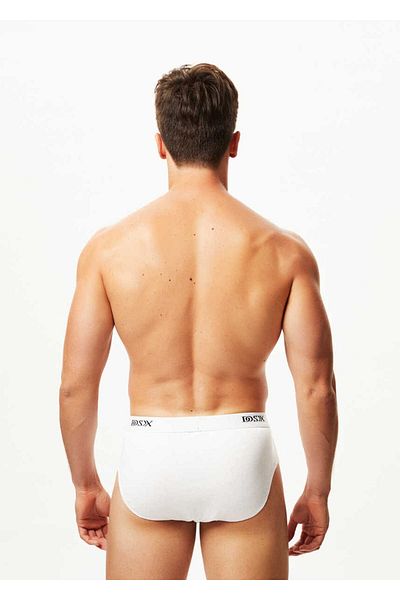DOSXX Organic Cotton Elastane Slip 2Pcs White By40101