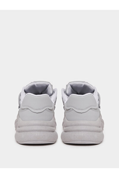 Styli Textured Chunky Sole Lace Up Sneakers