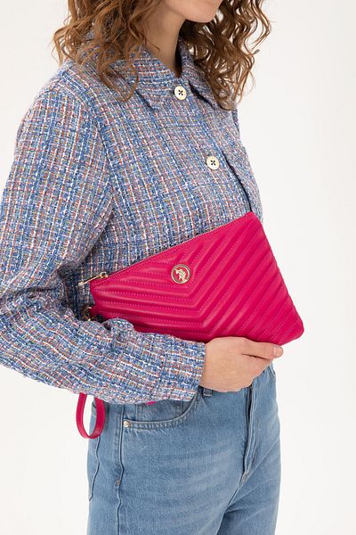 U.S. Polo Assn. Women's Fuchsia Handbag 50300329 -Vr023