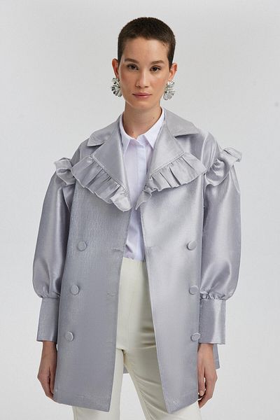 Touché Privé Oversize bunda s volánom