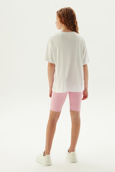 Tyess Λευκό μπλουζάκι για κορίτσια BG Store