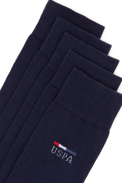U.S. Polo Assn. Мъжки тъмносини чорапи от 5 части 50298979 -Vr033