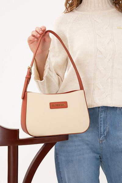 U.S. Polo Assn. Women's Cream Arm Bag 50300273 -Vr071