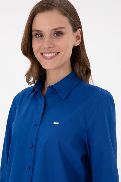 U.S. Polo Assn. Cămașă Saks cu mânecă lungă pentru femei 50297103 -VR045