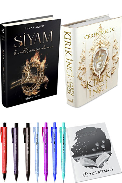 Epsilon Yayınevi Siyam 3 Ciltli ve Kırık İnci Ciltli + Hediyeli