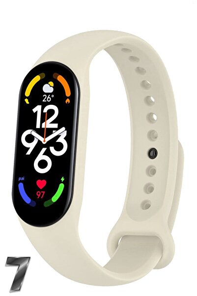 PUFWİN Xiaomi Mi Band 7 Uyumlu Silikon Kordon