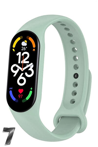 PUFWİN Xiaomi Mi Band 7 Uyumlu Silikon Kordon
