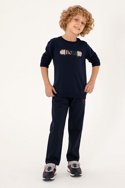 U.S. Polo Assn. Pantaloni de sport bleumarin pentru băiat 50293481 -VR033