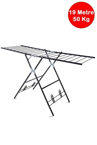Tiesa Home Çelik Majestic Katlanabilir Çamaşır Kurutmalık Kurutma Askısı 19 M...