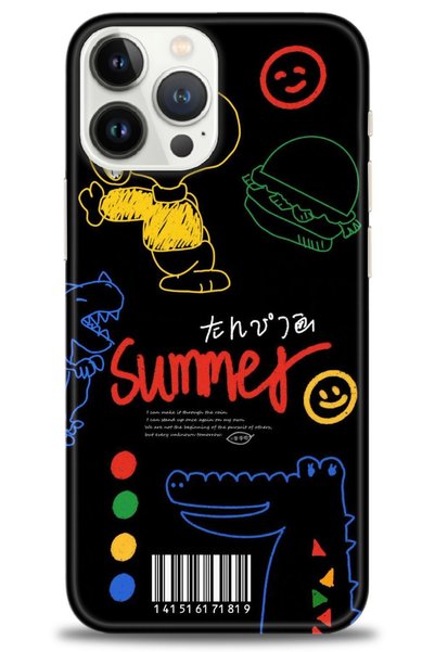 MRCİLETİSİM Tecno Spark 10 Pro Case Hd Printed Case - Summer