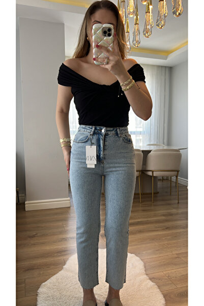 Narferita Juliet Light Color High Waist Slim Fit Jeans