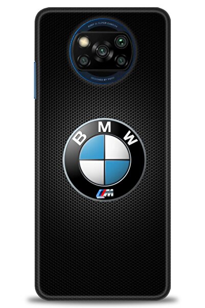 MRCİLETİSİM Xiaomi Poco X3 Pro Kılıf HD Baskılı Kılıf - Bmw