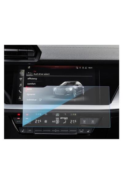 Engo Audi A3 - واقي شاشة نانو شفاف متعدد الوسائط مقاس 10.1 بوصة