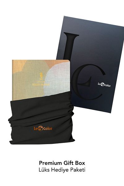 Le Color 17X24 Linen Pointed Seahorse Bullet Journal Notebook