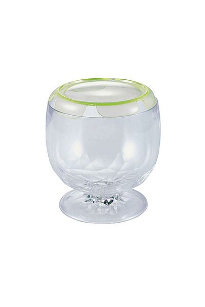 Ista Stylish Display Case - Round Tank - Green Zngzr