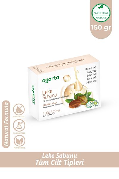 Agarta Specially Handmade Natural Soap Produced for Blemished Skin 150 gr