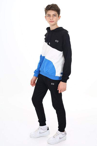 Toontoy Boy's Embroidered Tracksuit Set