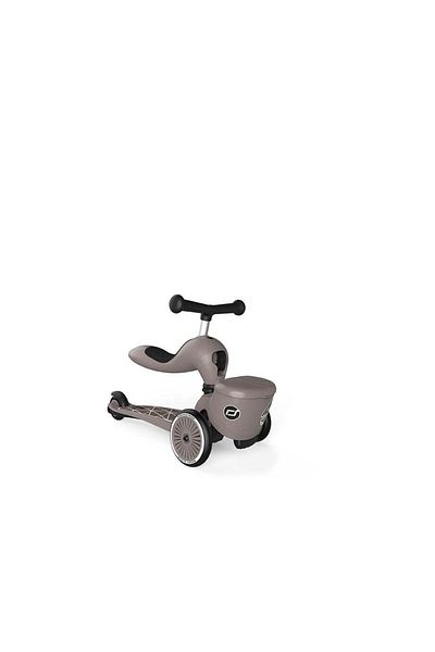 SCOOT AND RIDE Highwaykick 1 Lifestyle Scooter - Brown Lines210621-96605
