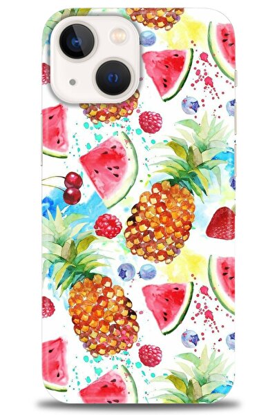 GMOtp حافظة آيفون 14 بلس مطبوعة بدقة عالية - فواكه