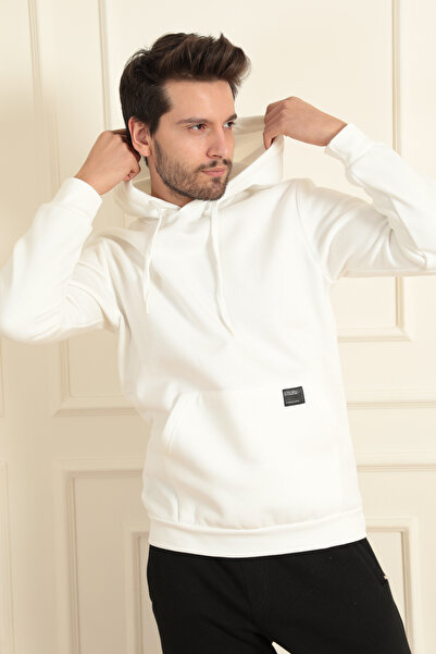 ModaPlaza Чоловічий 3-нитковий светр з капюшоном і шардоном 5490