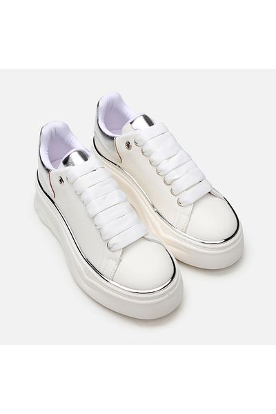 Hotiç Pantofi sport de damă albi