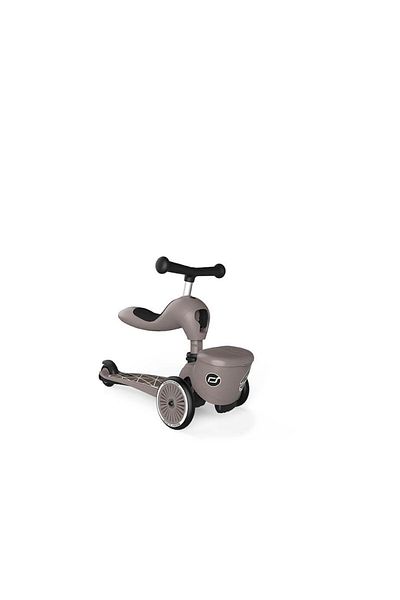 SCOOT AND RIDE Highwaykick 1 Lifestyle Scooter - Brown Lines210621-96605