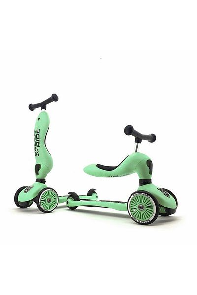 SCOOT AND RIDE Highwaykick 1 Seat Kids Scooter Kiwi 160629 -96355