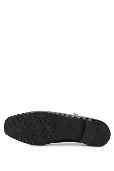 Tamer Tanca Women's Genuine Leather Burgundy Patent Leather Ballerina Shoes