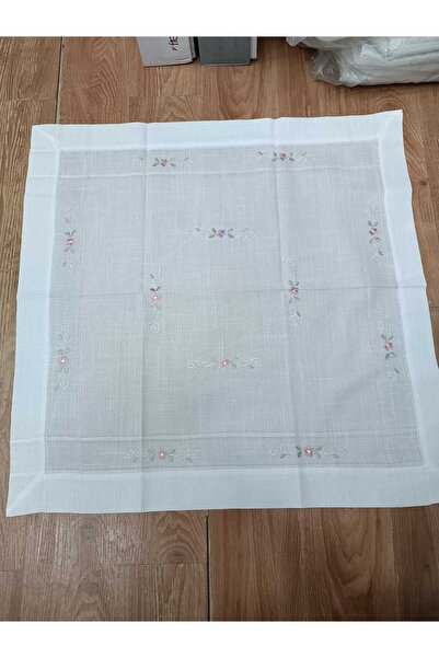 SY مربع من الكتان المطرز بدون مشاكل