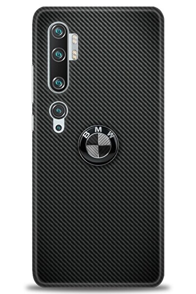 MRCİLETİSİM Xiaomi Mi Note 10 Pro Kılıf HD Baskılı Kılıf - Bmw Siyah