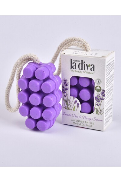 La Diva Lavender Massage Soap 120 g