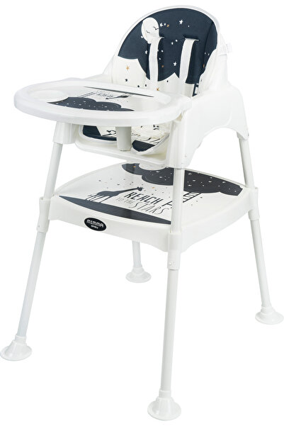 Mimma Baby Prestige 3 in 1 Çalışma Masalı Mama Sandalyesi