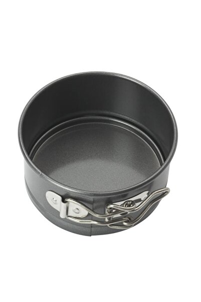 AVCI HOME MAKER قالب كيك صغير غير لاصق من هوم ميكر، مقاس 12 سم × 4.7 سم - أسود