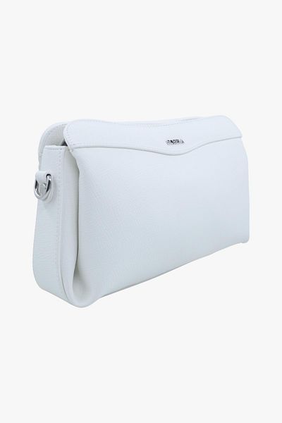 SOSELA 67-6012 Women's White Daine Portfolio Bag