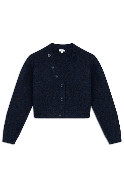 Twist Buttoned basic cardigan